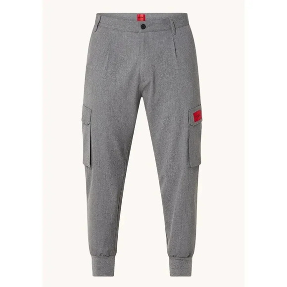 Hugo Boss Current Glavin Light Gray Tapered Fit Joggers Cargo Pants 30 - Picture 3 of 12
